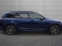 Used Audi Q7 Black Edition 340 HP (250 kW) 2022 Blue SUV