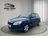 Used Skoda Fabia SE 84 HP (61 kW) 2012 Blue Hatchback