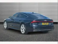 Used Audi A7 S-Line 286 HP (210 kW) 2019 Blue Hatchback