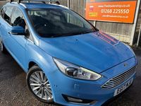 Used Ford Focus Titanium X 150 HP (110 kW) 2017 Blue Estate