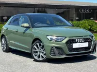 New Audi A1 Sportback S-Line 2026 Green Hatchback