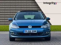 Used VW Golf VII GT 147 HP (108 kW) 2016 Blue Hatchback
