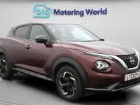 Used Nissan Juke N-Connecta 114 HP (83 kW) 2023 Red SUV