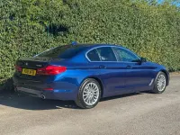 Used BMW 530 Comfort Edition 252 HP (185 kW) 2018 Blue Sedan