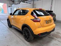 Used Nissan Juke Tekna 2017 Yellow SUV