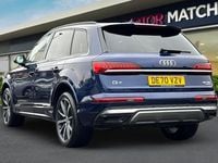 Used Audi Q7 Black Edition 2020 Blue SUV