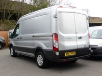 used Ford Transit 350/130 TREND L2 H2 MWB MEDIUM ROOF IN SILVER WITH AIR CONDITIONING,PARKING