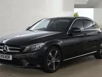 Used Mercedes C220 2019 Black Sedan
