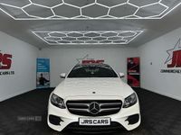 Used Mercedes E350 AMG Line Premium Plus 2017 White Sedan