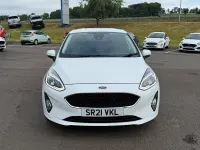 Used Ford Fiesta Trend 125 HP (91 kW) 2021 Frozen white Hatchback