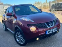 Used Nissan Juke Tekna 200 HP (147 kW) 2012 Red SUV