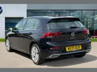 Used VW Golf VIII Style 128 HP (94 kW) 2021 Black Hatchback