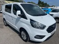 Used Ford Transit Custom Limited 170 HP (125 kW) 2022 White Van
