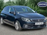 Used Peugeot 308 Allure Premium 131 HP (96 kW) 2021 Black Hatchback