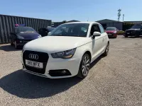 Begagnad Audi A1 Sport 2011 Vit Halvkombi