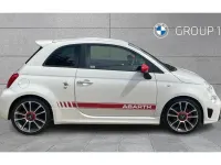 Used Abarth 595 Turismo 165 HP (121 kW) 2018 White Hatchback