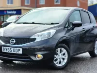 Begagnad Nissan Note Acenta Premium 90 HK (66 kW) 2015 Svart Minibuss