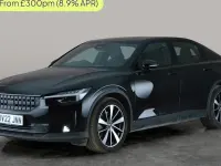 Begagnad Polestar 2 Long Range Single Motor 169 kW (231 HK) 2022 Svart Halvkombi