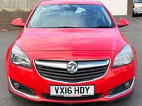 Used Vauxhall Insignia Elite 170 HP (125 kW) 2016 Red Hatchback