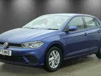 Used VW Polo Life 95 HP (69 kW) 2021 Blue Hatchback