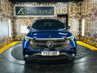 Used Mercedes EQC400 AMG line 300 kW (408 HP) 2021 Blue SUV
