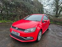 Used VW Polo SE 60 HP (44 kW) 2015 Red Hatchback