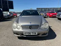 Used Mercedes C180 SE 143 HP (105 kW) 2006 Silver Coupe
