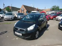 Used Kia Venga 2013 Black Hatchback
