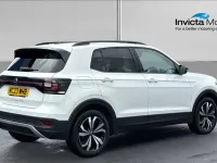 Used VW T-Cross Black Edition 95 HP (69 kW) 2023 White SUV
