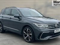 Used VW Tiguan R-line 150 HP (110 kW) 2021 Dolphin grey metallic SUV