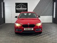 Used BMW 118 Sport Line 2016 Red Hatchback