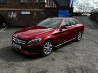 Used Mercedes C220 Premium 170 HP (125 kW) 2016 Red Sedan