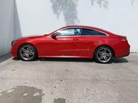 Used Mercedes E300 AMG line 245 HP (180 kW) 2019 Red Coupe