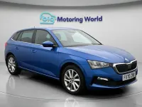 Used Skoda Scala SE L 116 HP (85 kW) 2020 Blue Hatchback