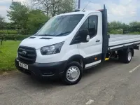 Second-hand Ford Transit S 130 CP (95 kW) 2022 Alb Cabrio