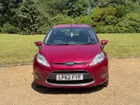 Used Ford Fiesta Zetec 2012 Red Hatchback