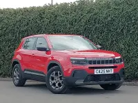 Used Jeep Avenger Longitude 100 HP (73 kW) 2025 Red SUV