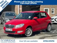 Used Skoda Fabia Elegance 105 HP (77 kW) 2013 Red Hatchback