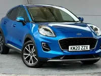 Used Ford Puma Titanium 100 HP (73 kW) 2020 Blue SUV