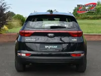 Used Kia Sportage 115 HP (84 kW) 2017 Black SUV