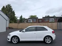 Used Audi A3 Sport 2010 White Hatchback