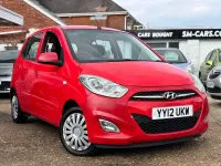 Used Hyundai i10 Classic 86 HP (63 kW) 2012 Red Hatchback