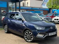 Used SsangYong XLV 115 HP (84 kW) 2017 Blue SUV