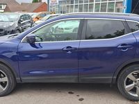 Used Nissan Qashqai N-Connecta 2016 Blue SUV