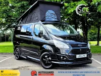 Used Ford Transit Custom Limited 123 HP (90 kW) 2015 Black Van