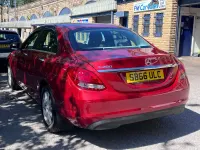 Used Mercedes C200 SE 184 HP (135 kW) 2016 Red Sedan