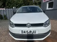 Used VW Polo Design 90 HP (66 kW) 2015 White Hatchback