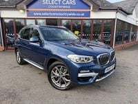 Used BMW X3 Sport Line 265 HP (194 kW) 2018 Blue SUV