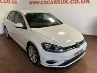 Used VW Golf VII GT 2018 White Hatchback