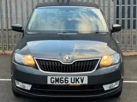 Used Skoda Rapid SE 90 HP (66 kW) 2017 Grey Hatchback